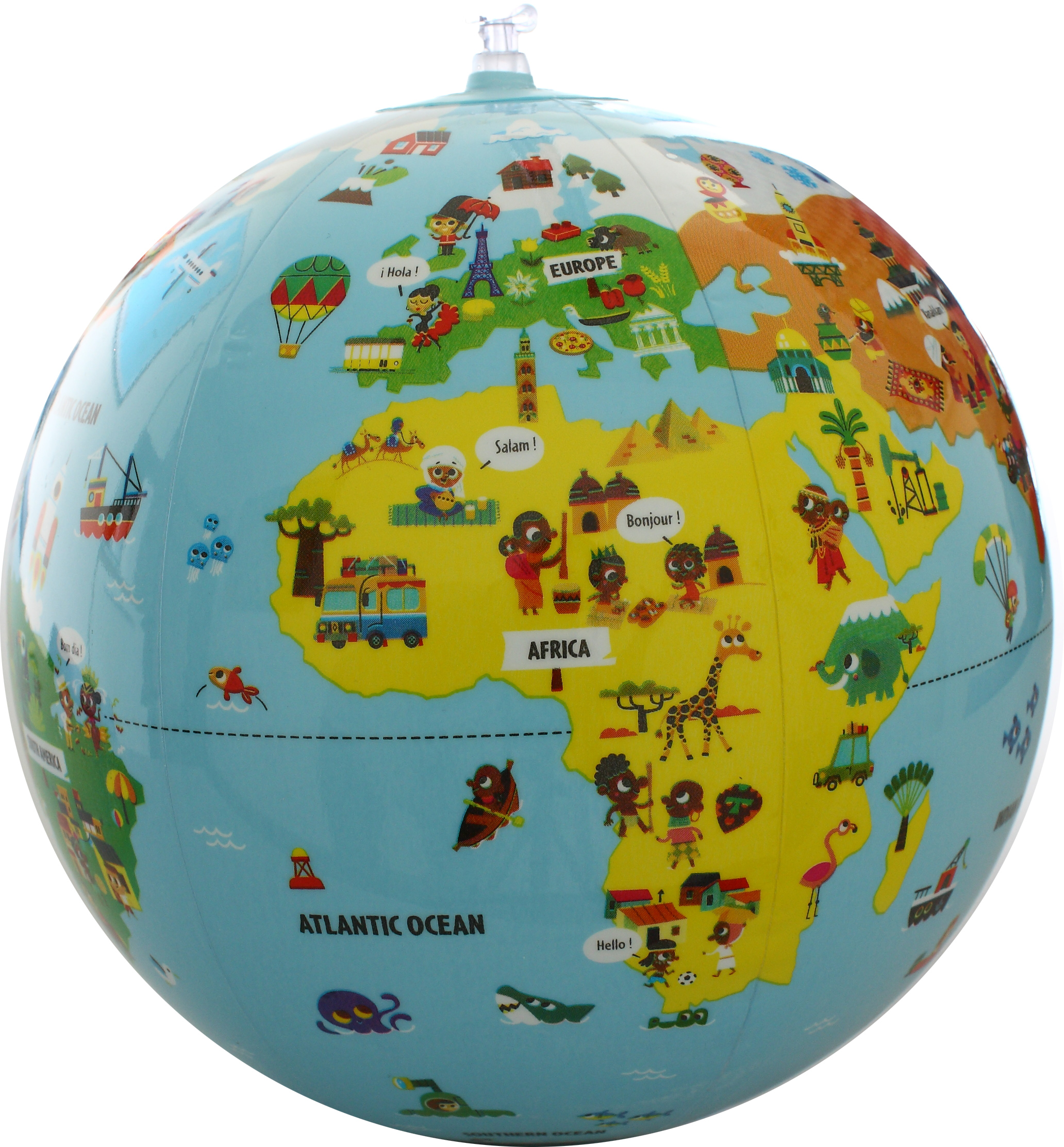 Caly Toys Tiny Travellers Globe 30