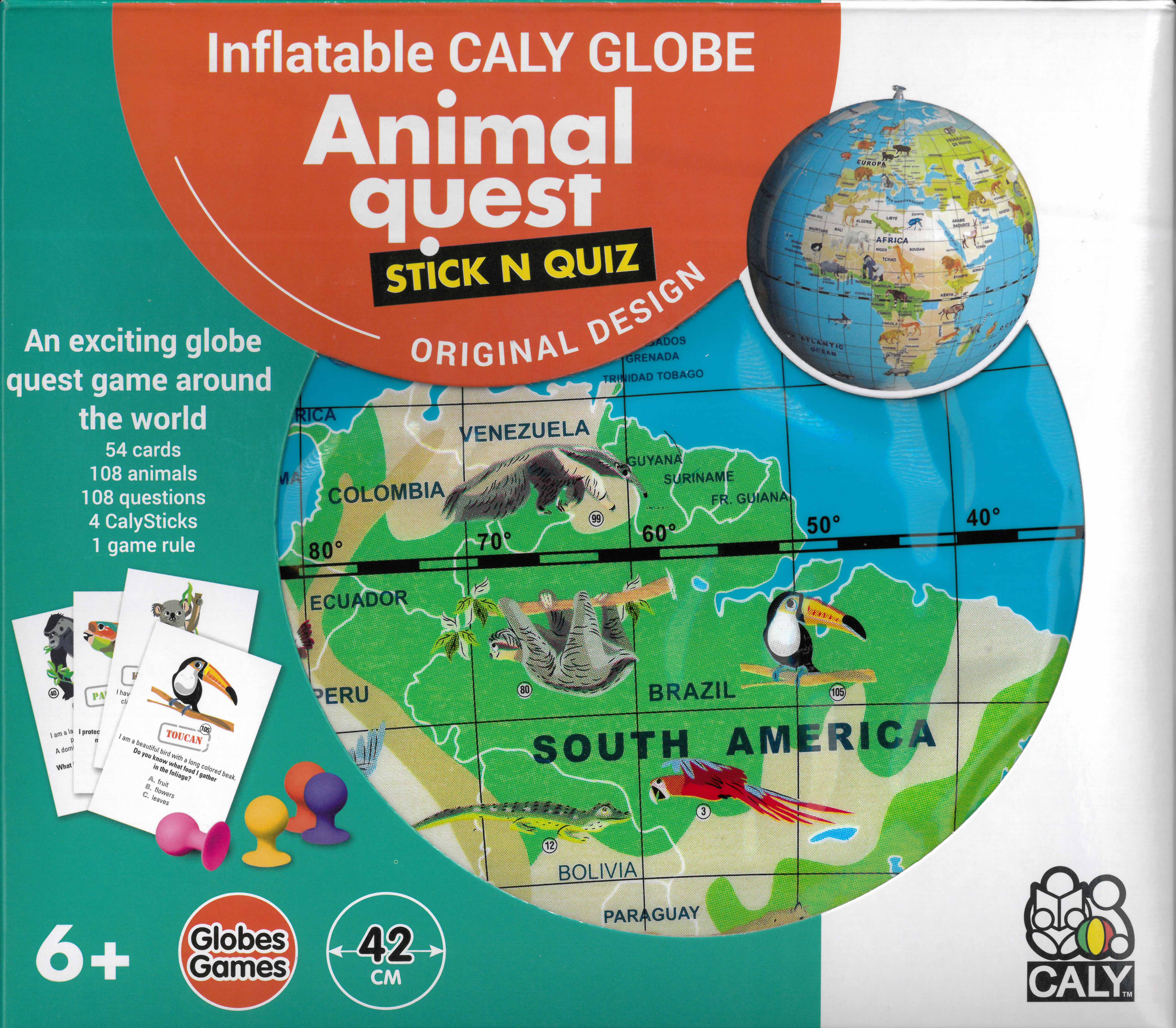 Caly Toys animal quest 42 box