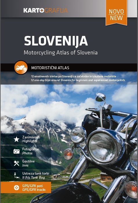 Slovenia Motorcycle atlas