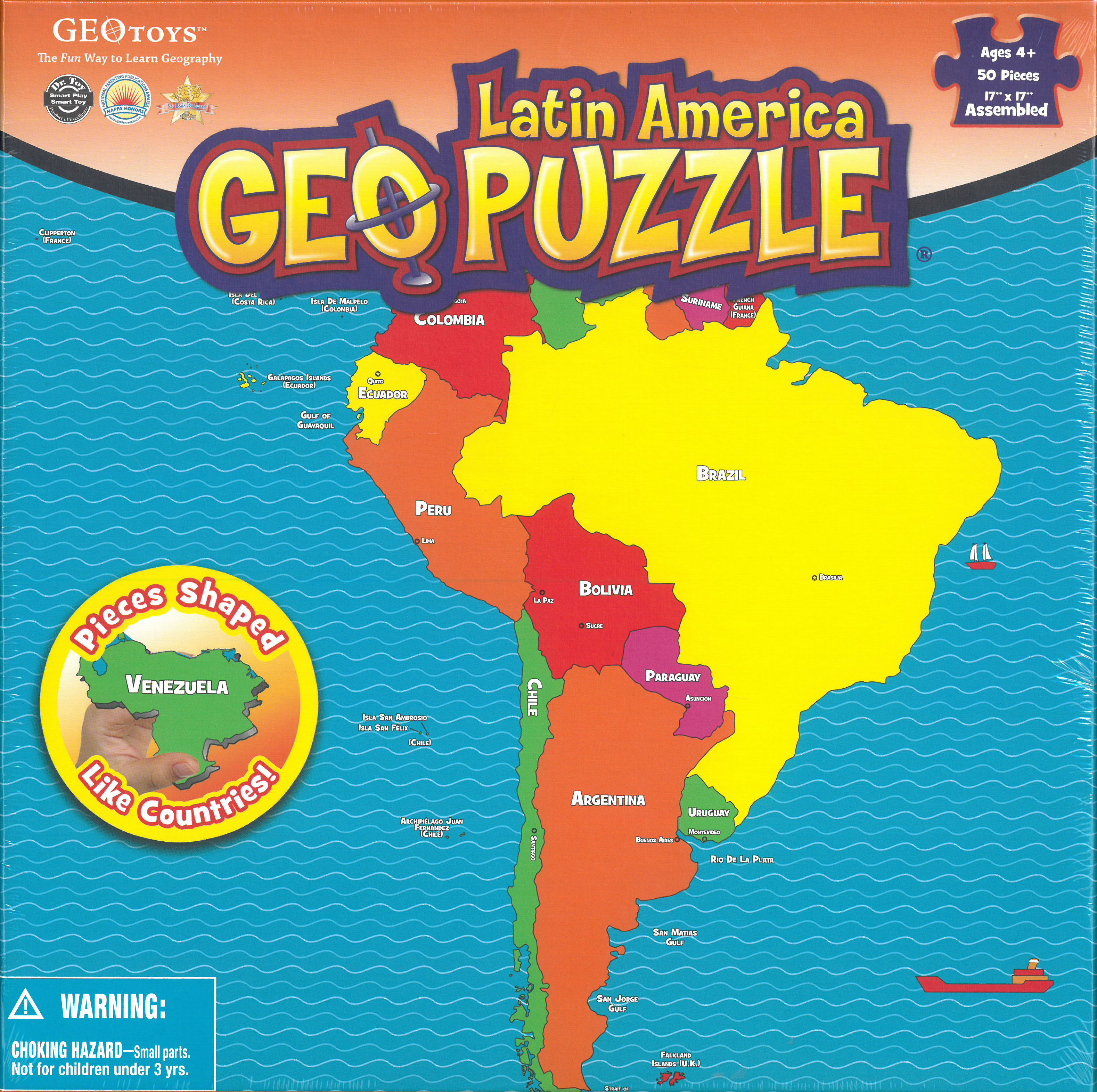Geopuzzel Latin America
