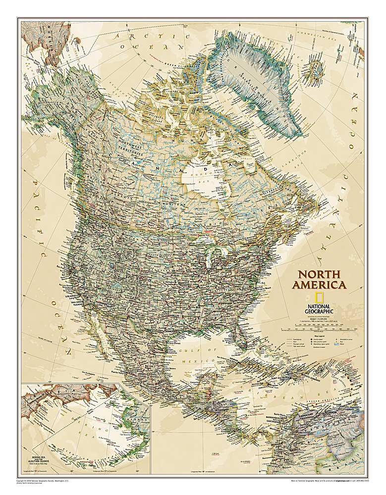 America North  political antique (executive)