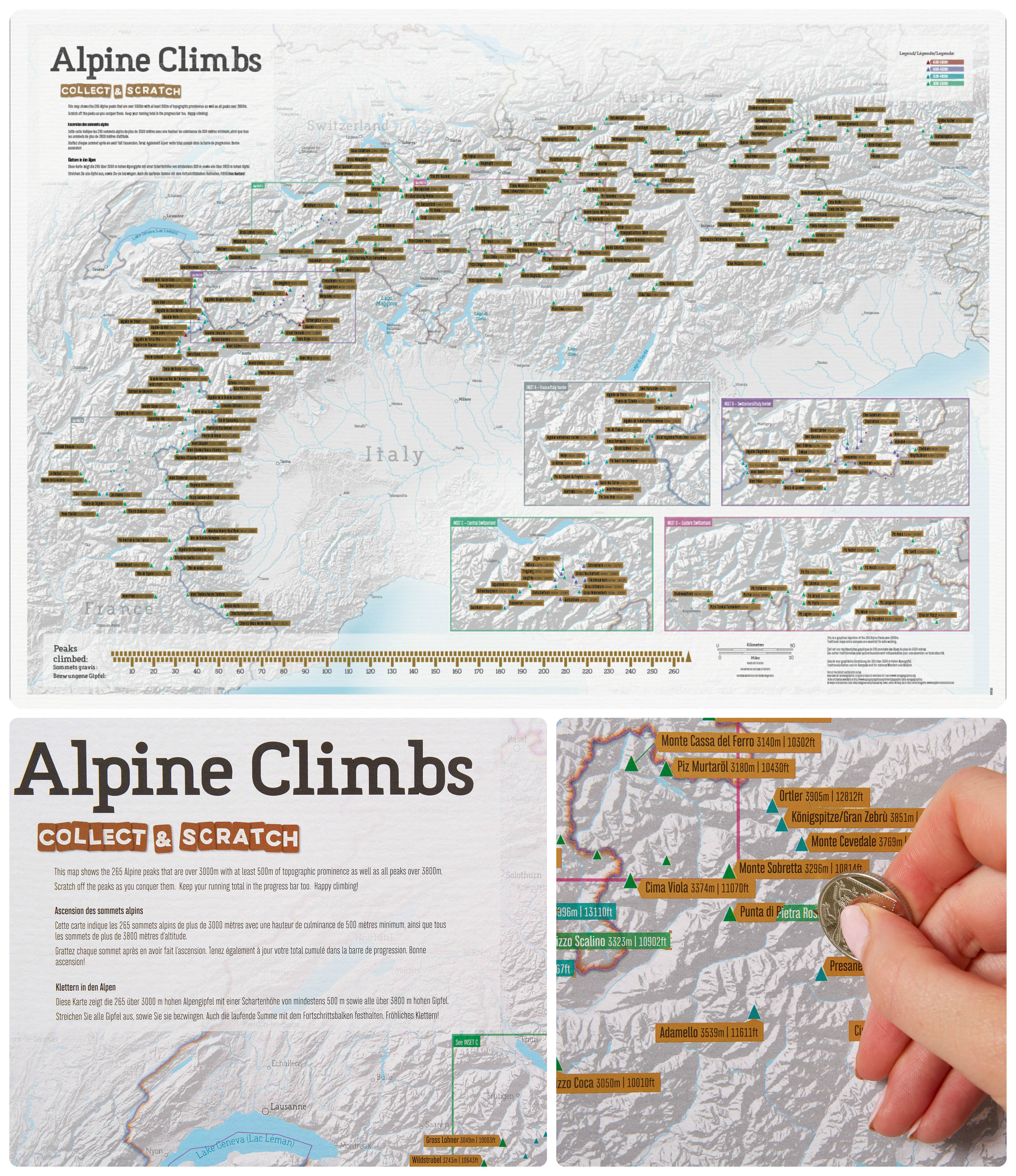 Alpine Climbs Collect & Scratch