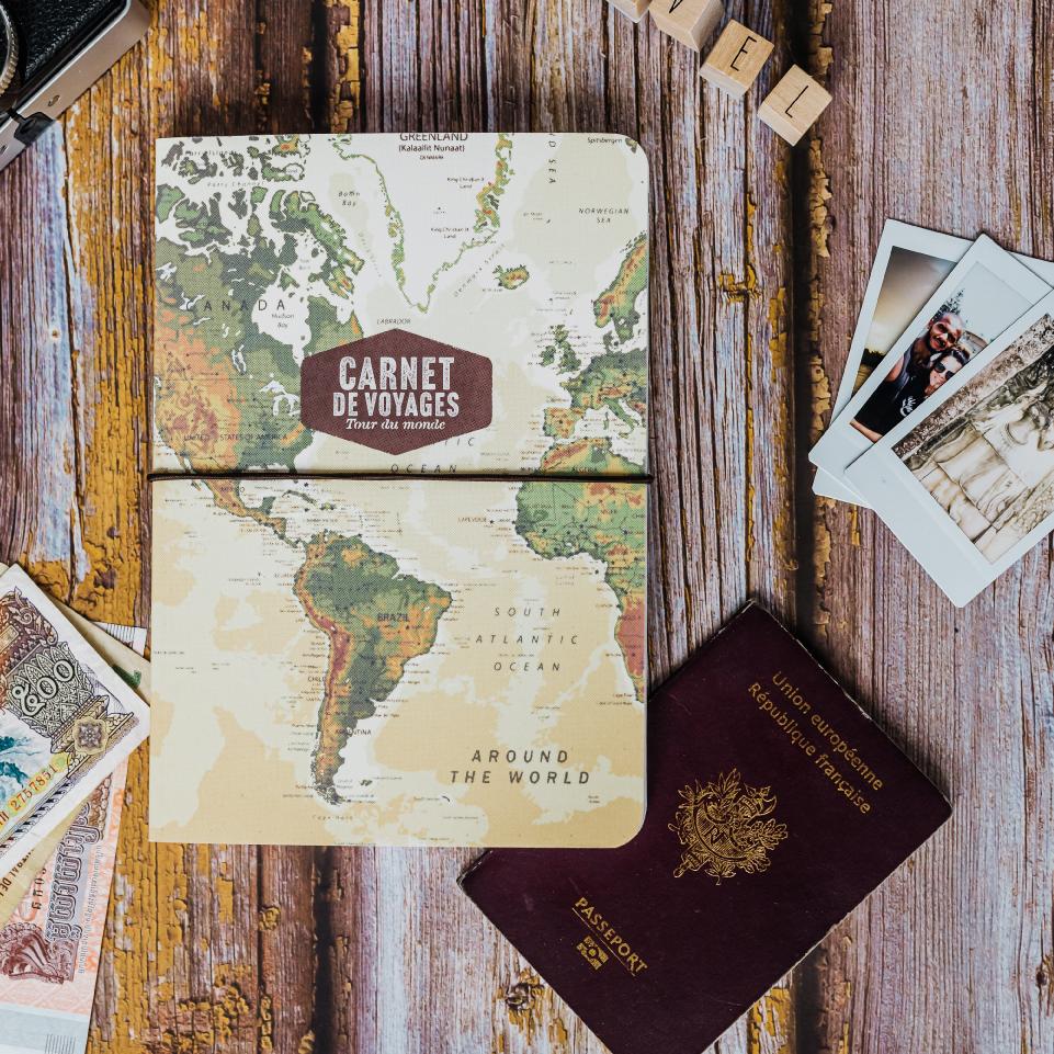Carnet de voyage - World Travel Journal