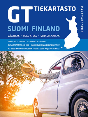 Road atlas Finland