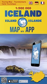 Iceland Road Guide touring map